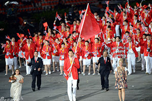 倫敦奧運(yùn)中國代表團(tuán)